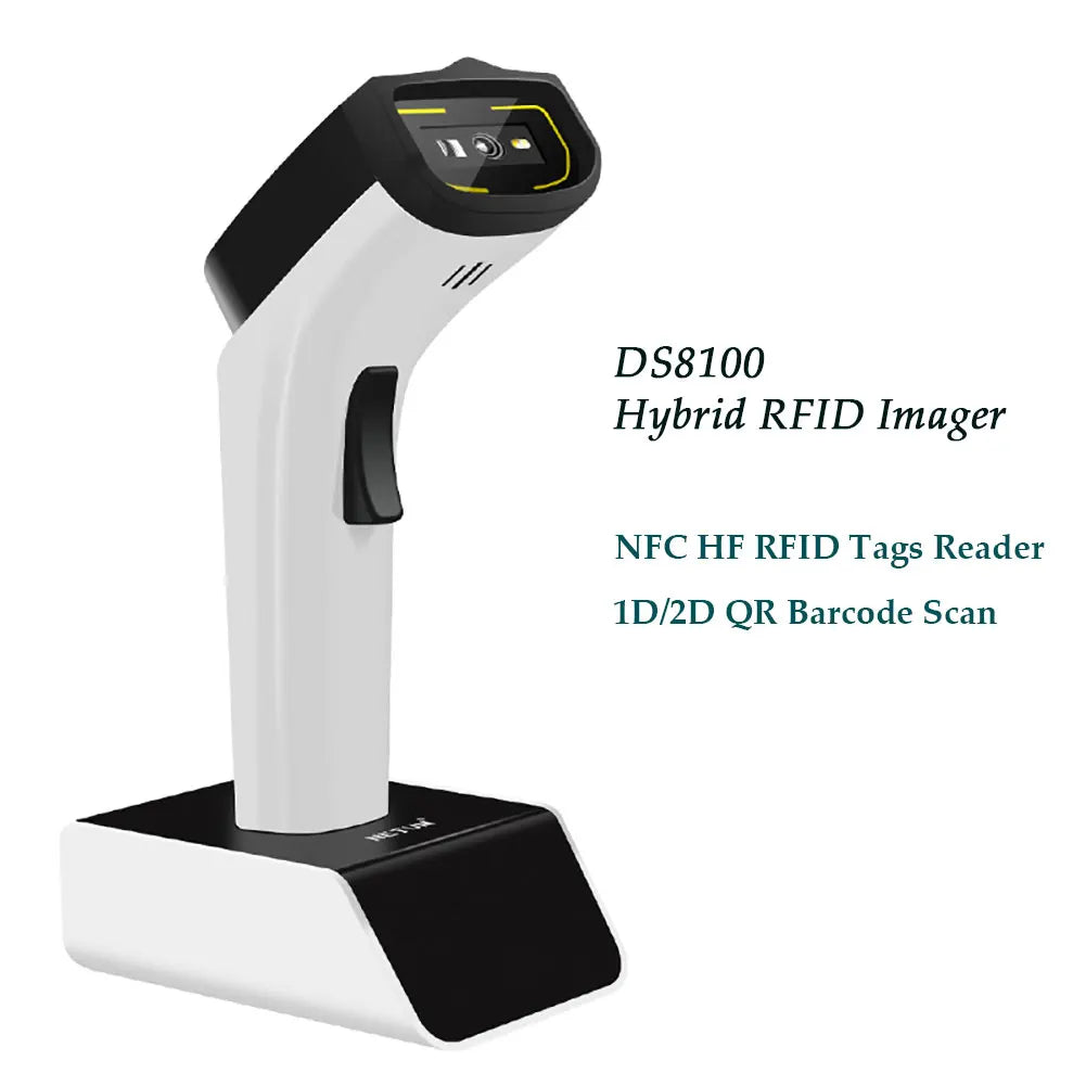 Bluetooth 2D Barcode Scanner Wireless QR Code Reader