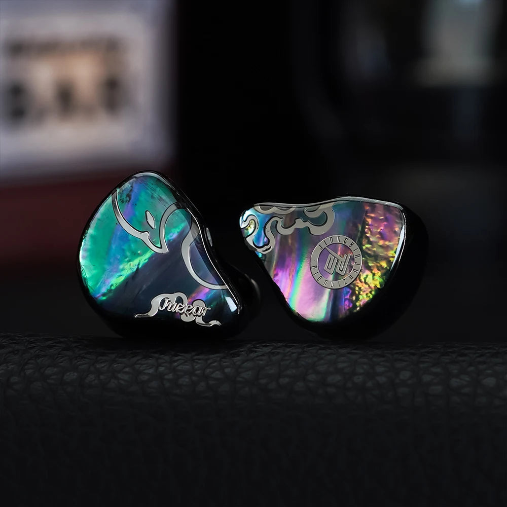 High Resolution Hybrid In-Ear Earphones Rainbow Finish