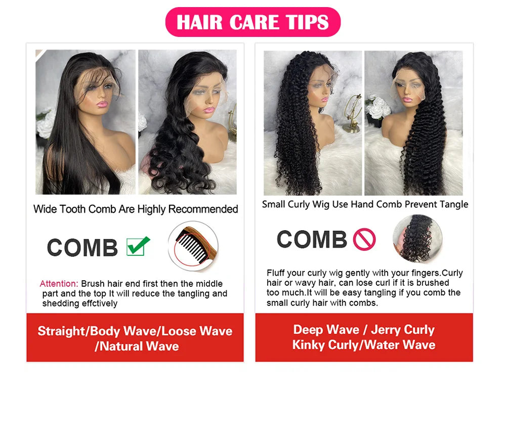 28 Inch 13x6 HD Lace Front Wig Natural Style