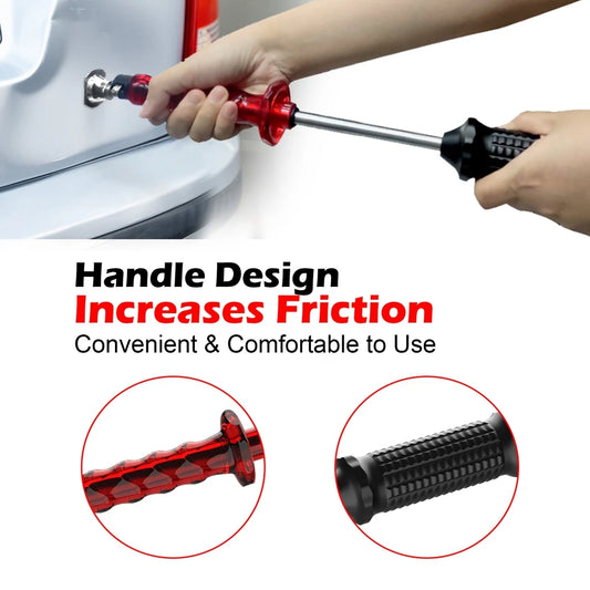Portable Slide Hammer Dent Puller with Tabs Car Repair Kit