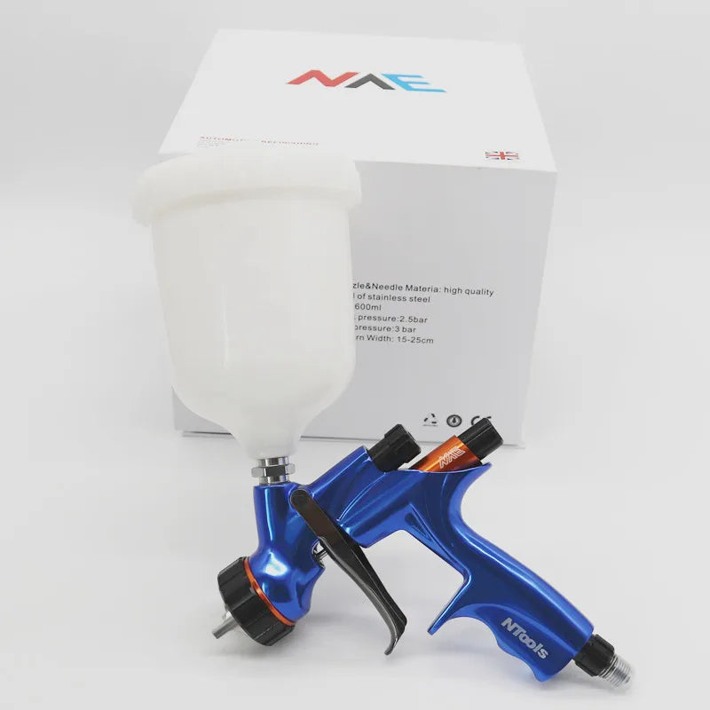 Precision Air Paint Sprayer 1.3mm Nozzle Blue