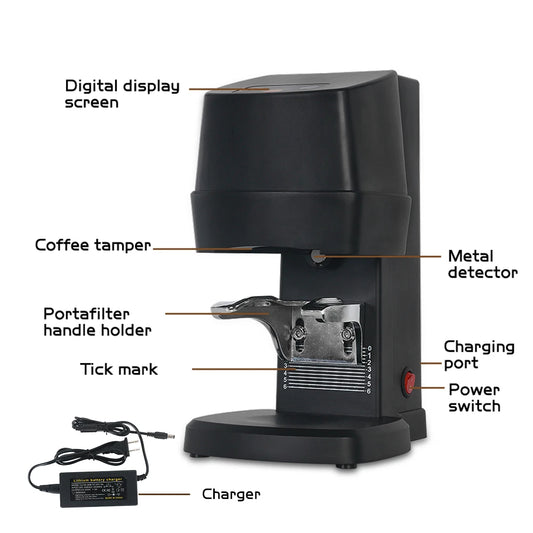 58mm Electric Coffee Tamper Machine with Adjustable Pressure