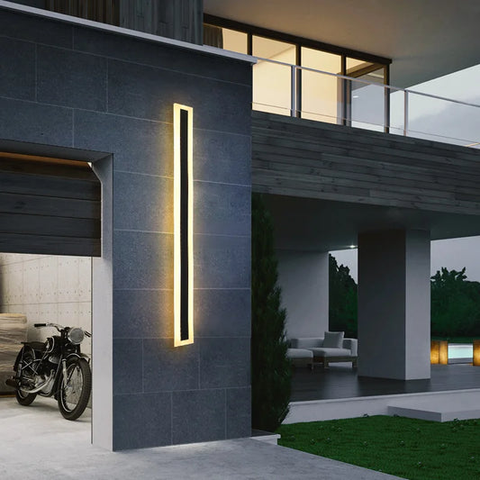 Compact 24W LED Wall Sconce with Adjustable Brightness Remote