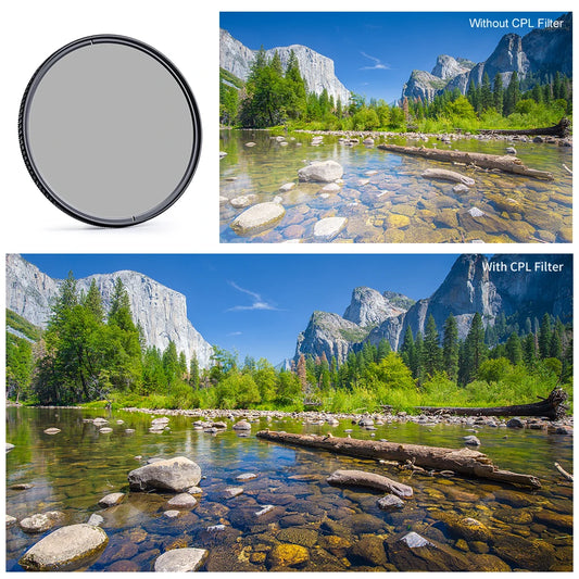 82mm Circular Polarizing Lens Filter Multi-Coated Set