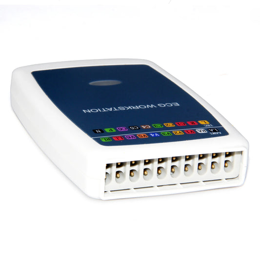 USB ECG Workstation with 12-Lead Recording Cable