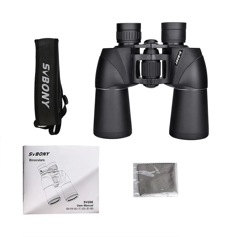 10x50 HD Binoculars with BaK4 Prism for Outdoor Use