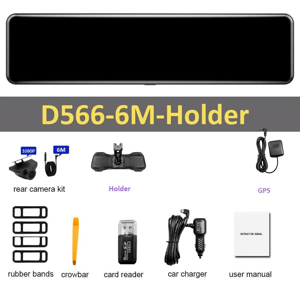 D566 6M Holder for Front & Rear Cameras