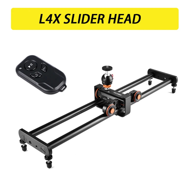 Motorized Camera Slider Head for DSLR and Smartphones