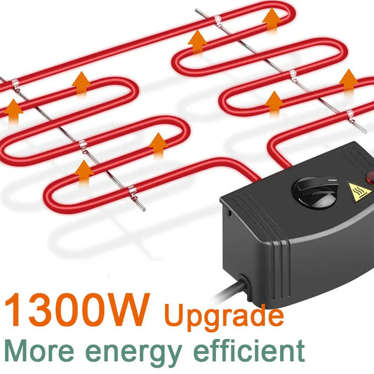 Portable 1300W Electric Table Grill for BBQ Camping