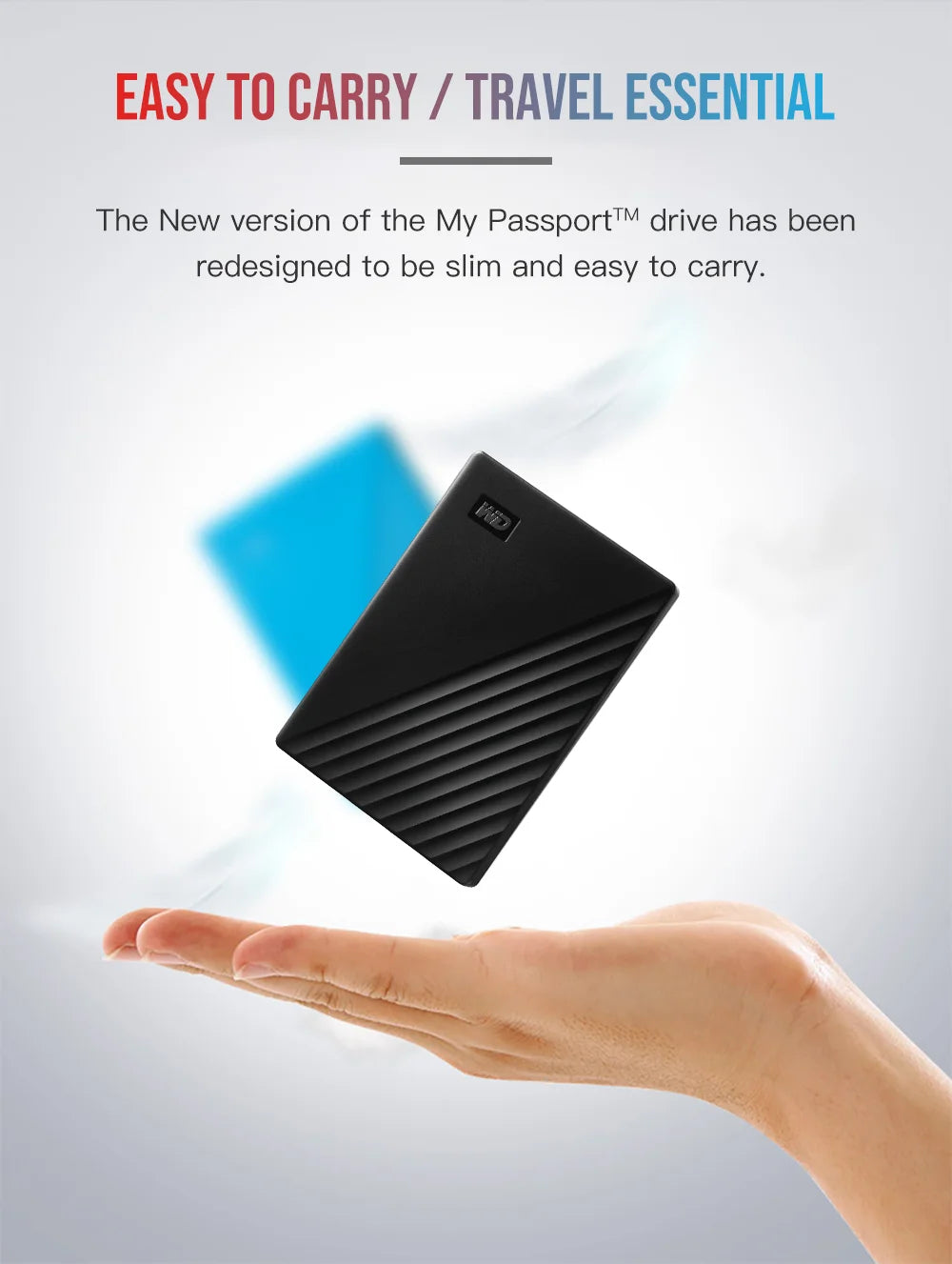 Western Digital Portable 4TB External Hard Drive USB 3.0