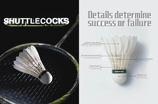 Durable 76-8 Badminton Shuttlecock for Training & Exercise