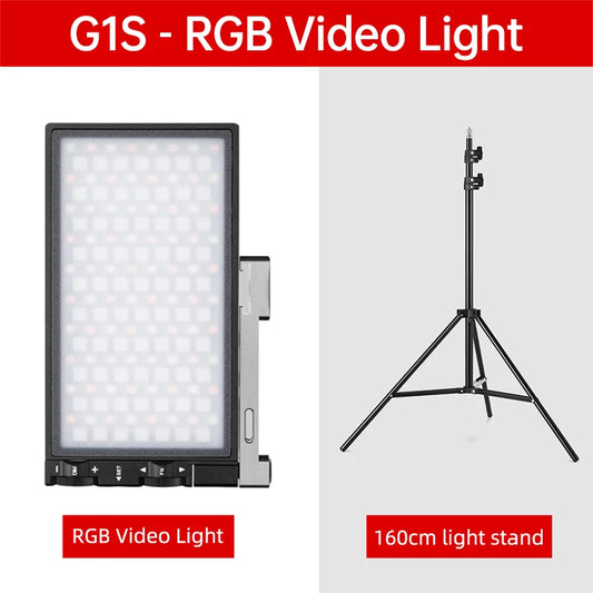 Portable RGB LED Video Light Kit 3 for Photography