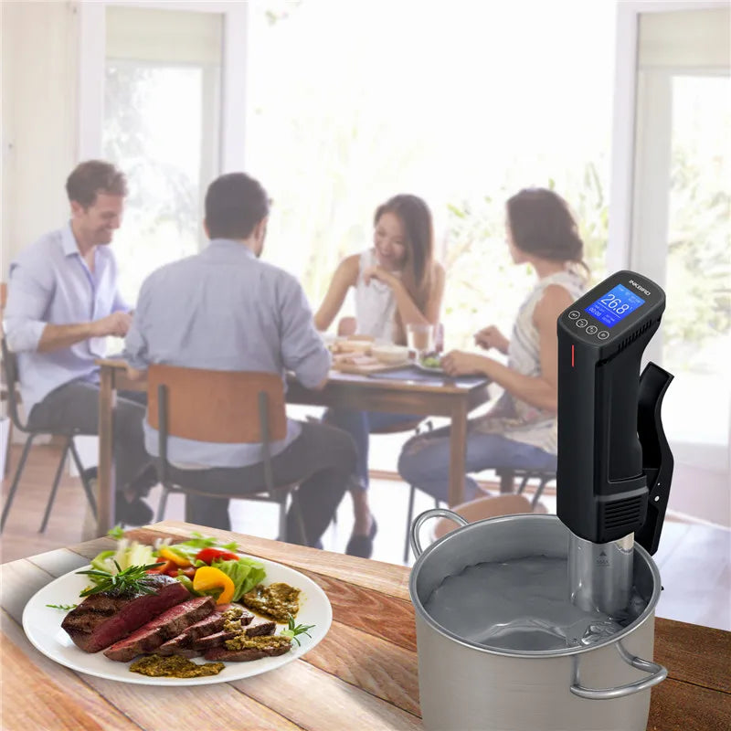 1000W WiFi Sous Vide Precision Cooker Stainless Steel
