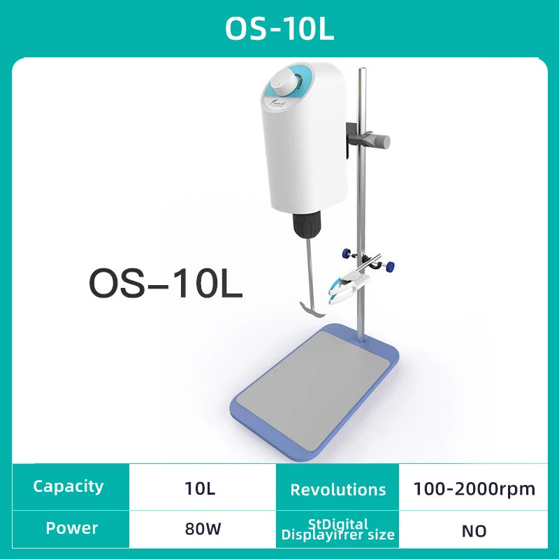 OS-10L Laboratory Electric Stirrer 10L Max Capacity