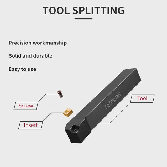 Heavy Duty CNC Lathe Turning Tool Holder 20mm CCMT