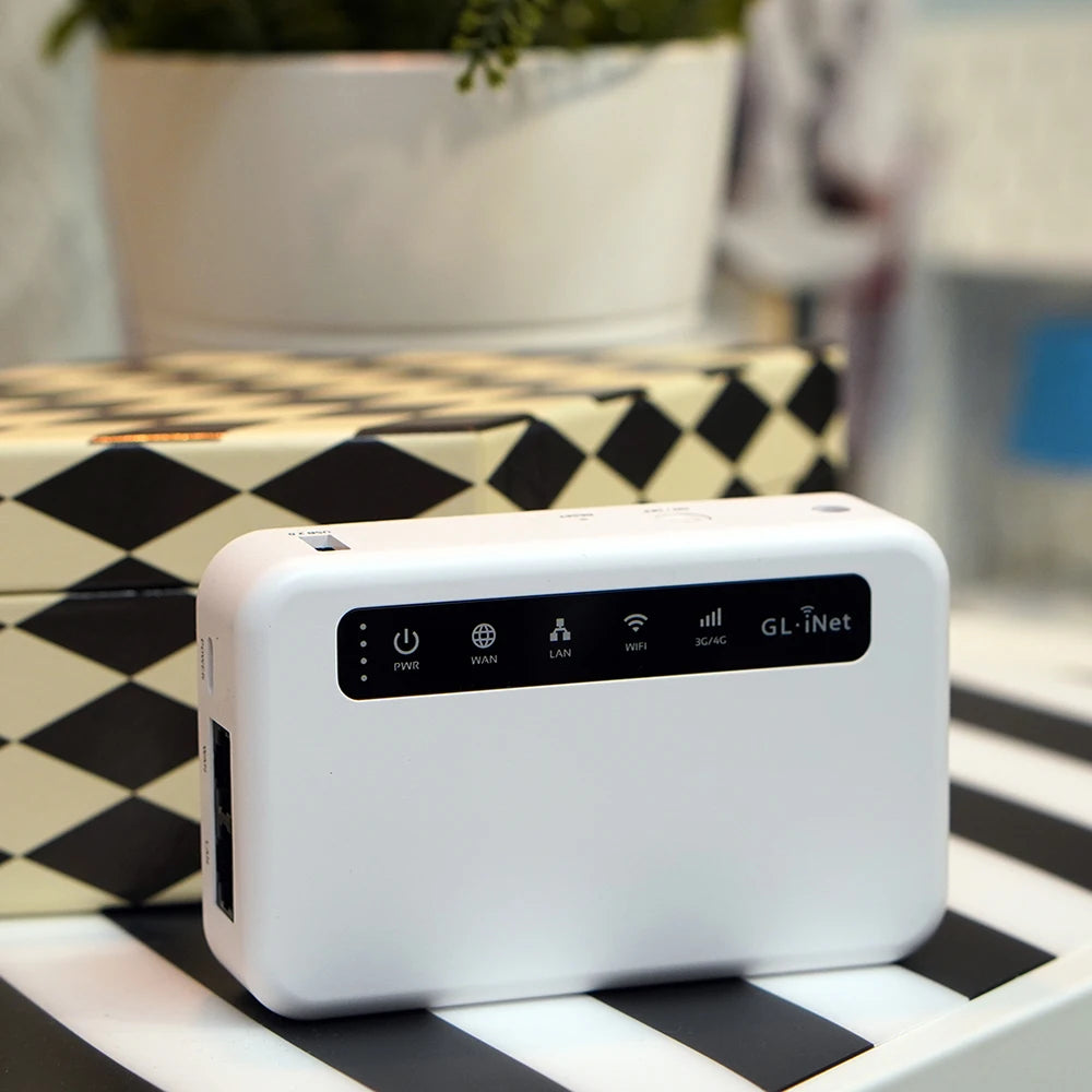 Portable 4G LTE VPN Router with 5000mAh Battery