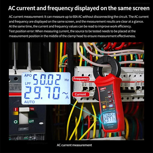 Bluetooth AC Leakage Clamp Meter 0.01mA High Precision