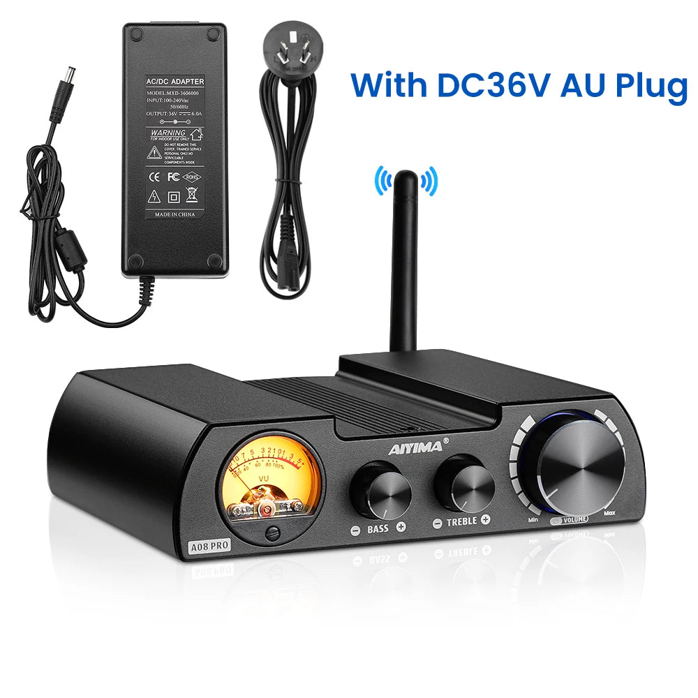 Bluetooth Audio Receiver 300W with 36V AU Adapter
