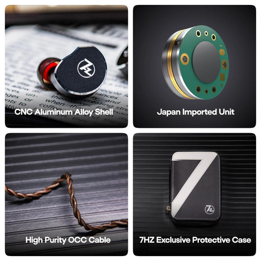 Divine Planar Magnetic Earphones Wired Premium Aluminium Shell