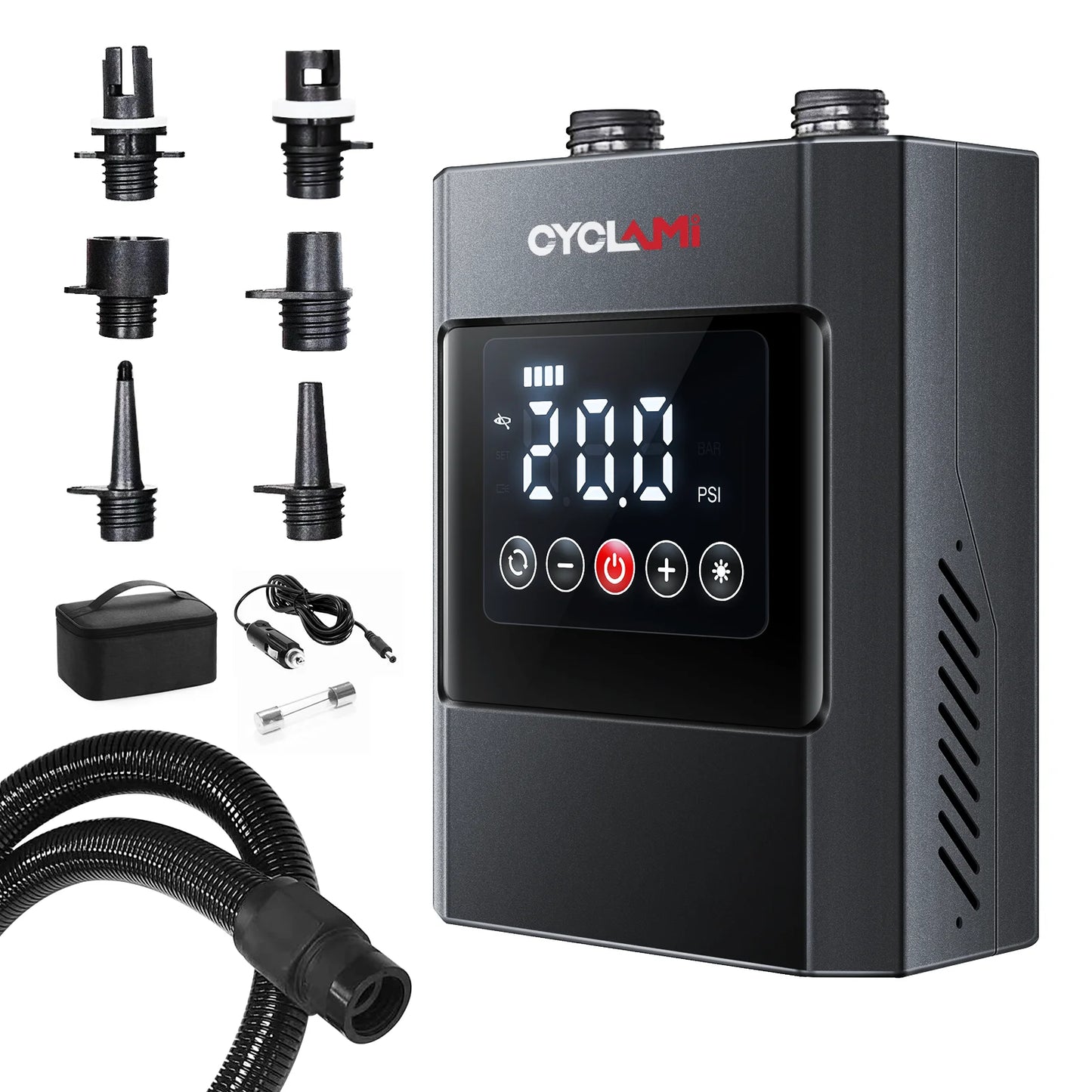 Cordless 20PSI Air Pump 12000mAh SUP Kayak Inflator