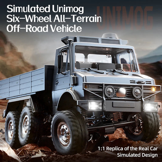 Remote Control 6 Wheel Drive Off Road Climbing Car Silver