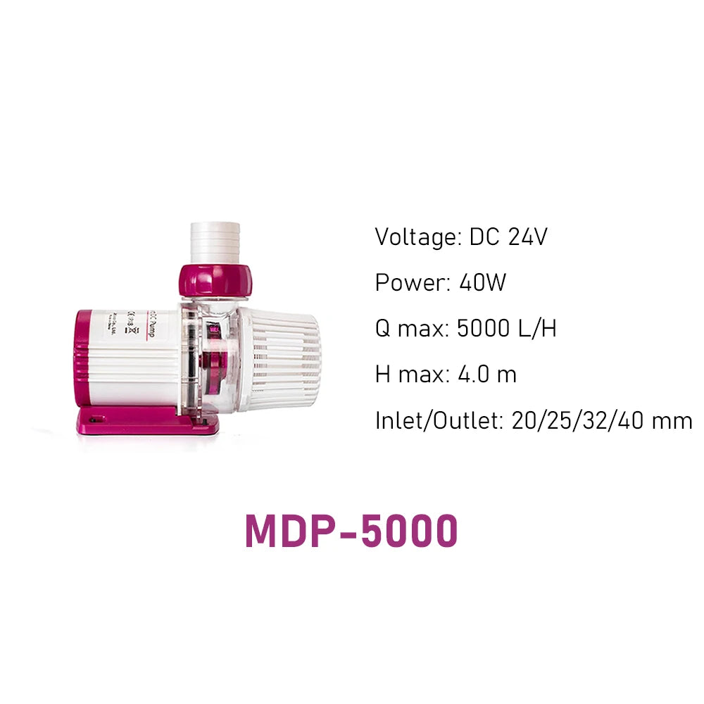 WiFi Controlled 5000L Fish Tank Circulation Pump with LCD