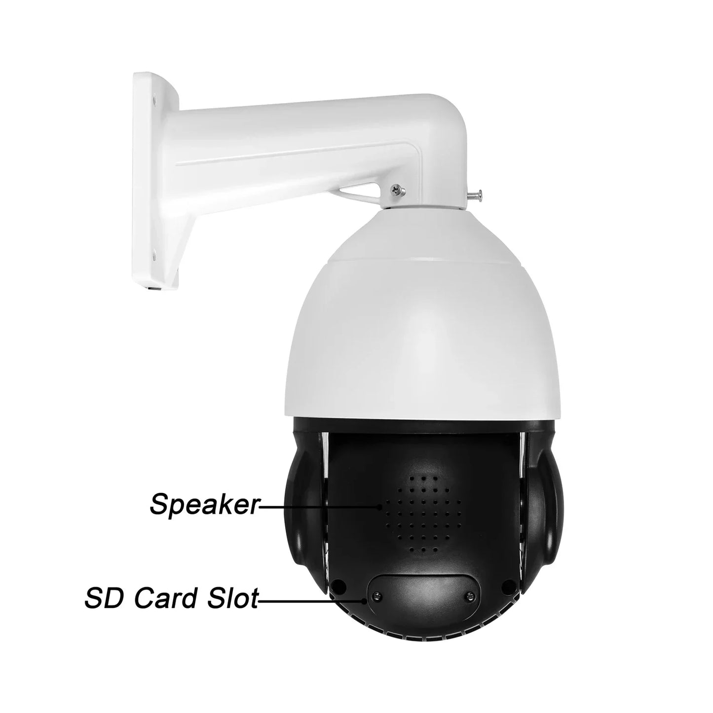 8MP 4K PTZ Surveillance Camera 360° Tracking