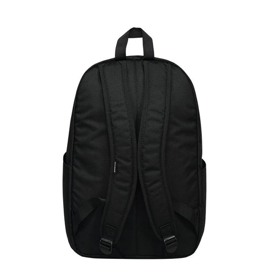 Black Sports Backpack Multiple Storage Compartments