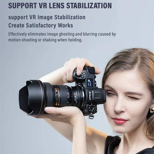Autofocus Adapter Ring for Nikon F to Z Cameras