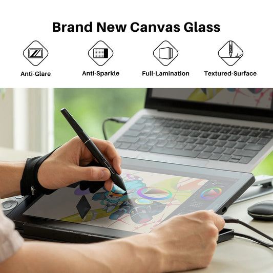 Graphic Drawing Monitor Tablet with Pen Pink