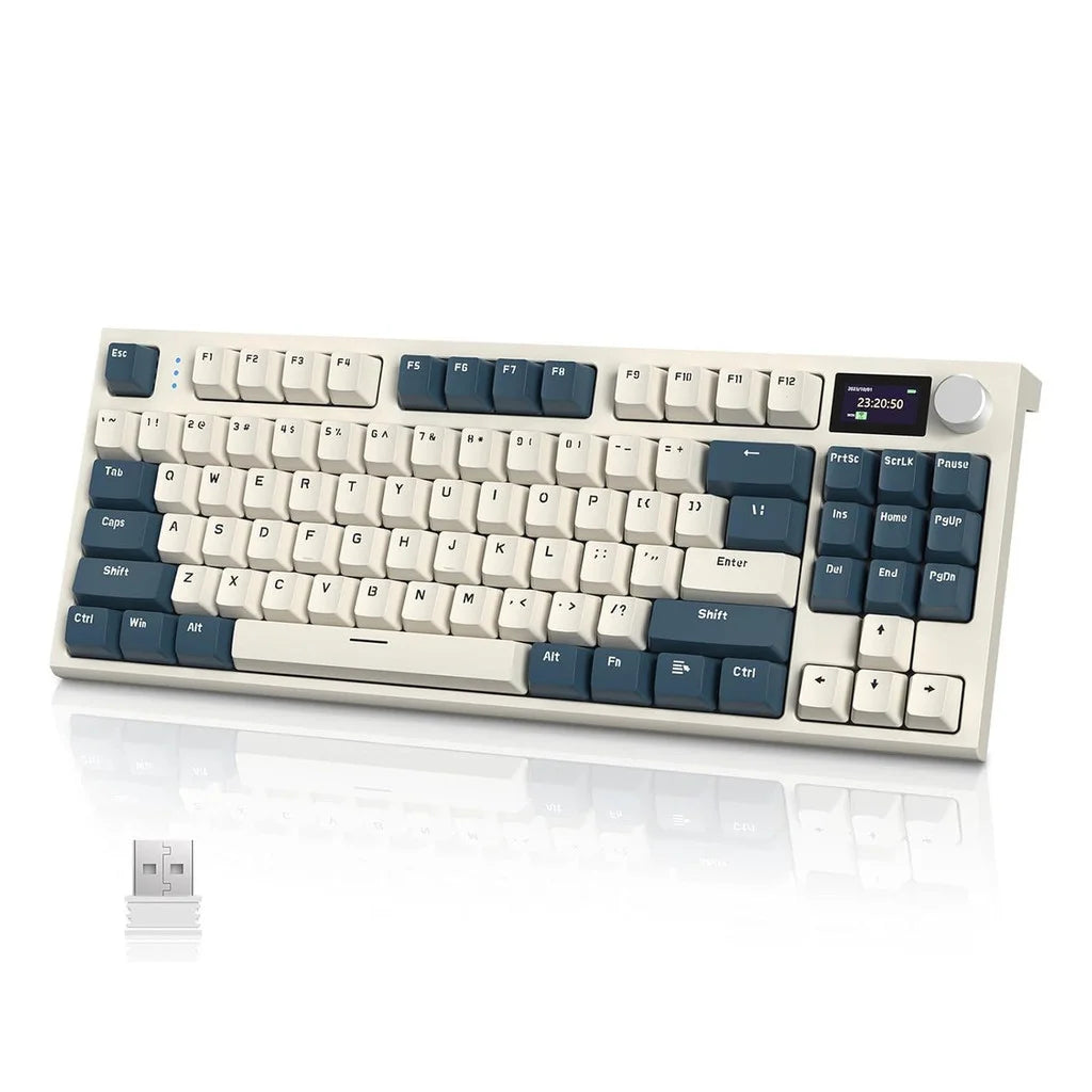 Gasket Mount Mechanical Keyboard with TFT Display