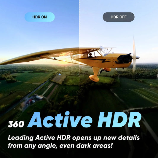 Portable 360 Camera with 48MP Sensor and 4K Mode