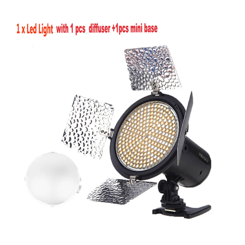 Portable Dimmable LED Video Light for Camera Shooting