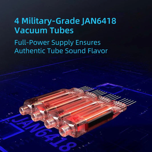 Portable Hi-Fi Vacuum Tube Headphone Amp with USB In