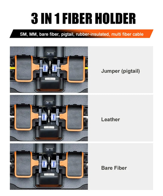 5s Fiber Fusion Splicer 6 Motor with VFL