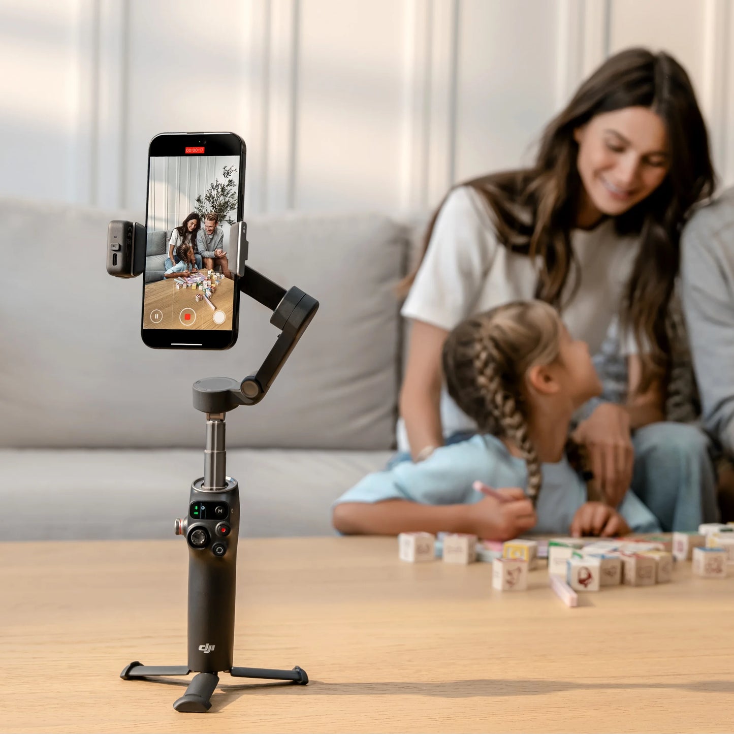 Portable Mobile Phone Gimbal with 3-Axis Stabilization