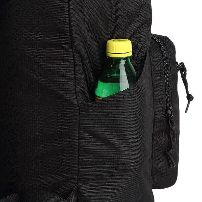 Black Sports Backpack Multiple Storage Compartments