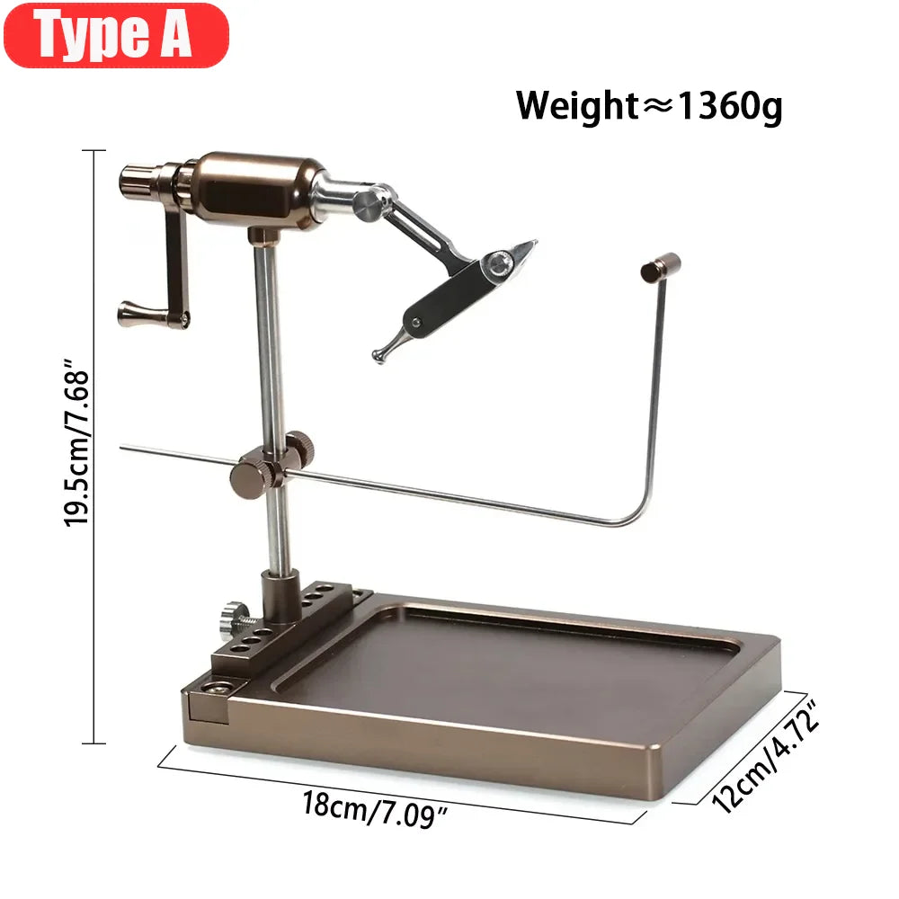 Fly Tying Vise 360 Degree Rotation Fishing Lure Maker Tool