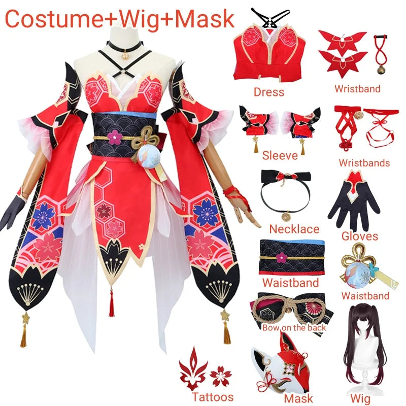 Honkai Star Rail Sparkle Cosplay Costume Full Set