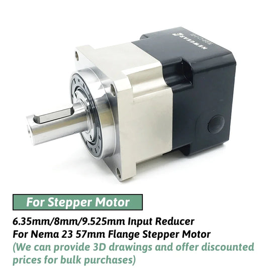 Nema23 Servo Motor Gearbox 14 Input 50:1 Ratio