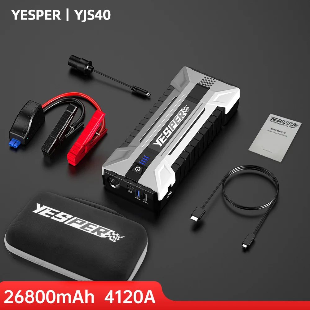 Heavy-Duty 12V Jump Starter for Cars and Trucks