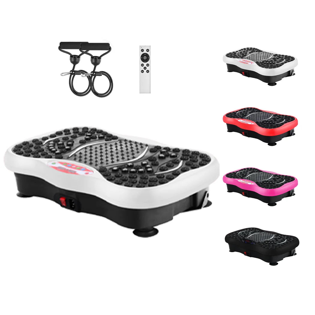 White Full Body Vibration Plate for Exercise