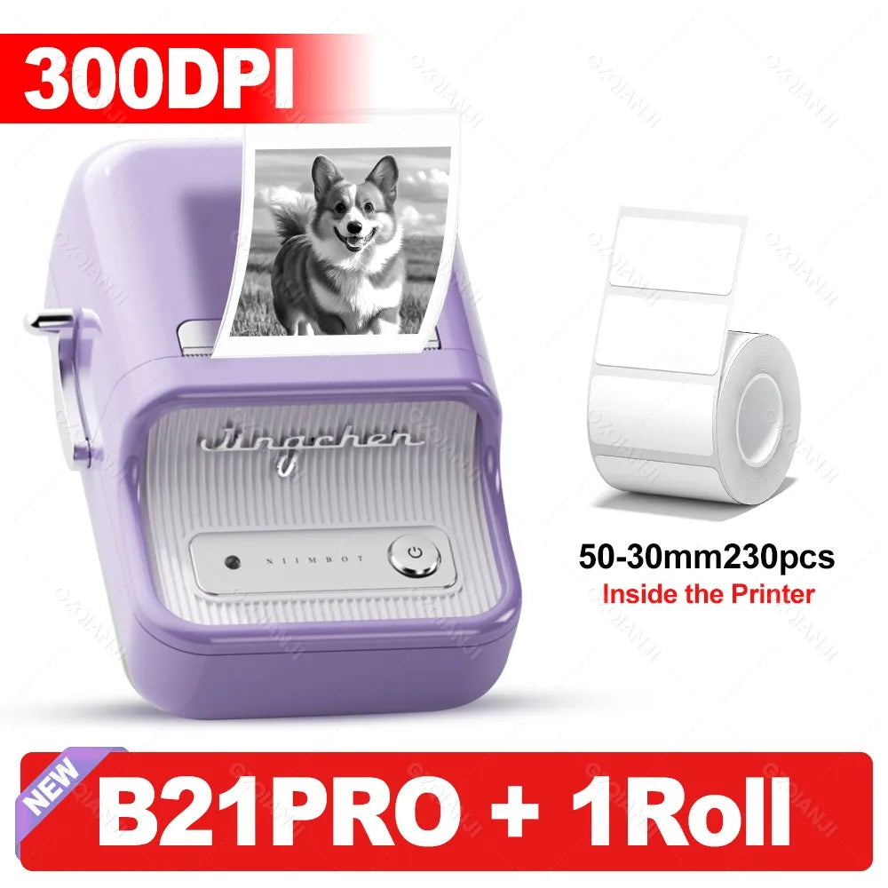 Label Maker 300dpi PE for Retail Use Smart Portable