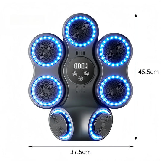 Smart Music Boxing Machine Wall Mounted USB Rechargeable