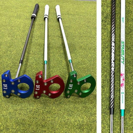 Red 35in Golf Putter Zero Torque Right-Handed