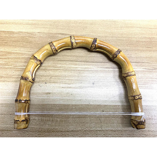 Light Front Back Craft DIY 30pcs Bamboo Handbag Handles