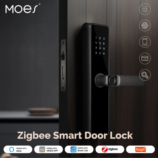 Smart Fingerprint Door Lock with ZigBee Gateway
