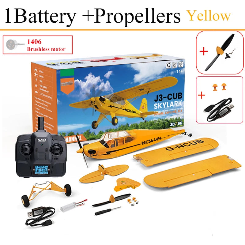 Ready to Fly RC Airplane 1BS Brushless High Speed