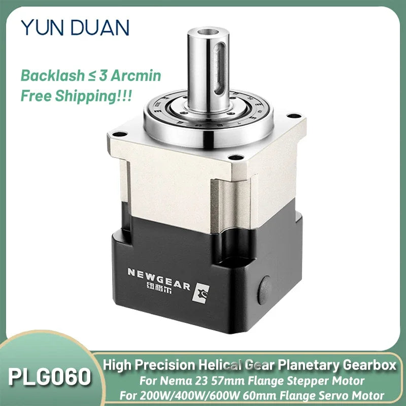 Step-down Gearbox 8 Input Nema23 Motor 50:1