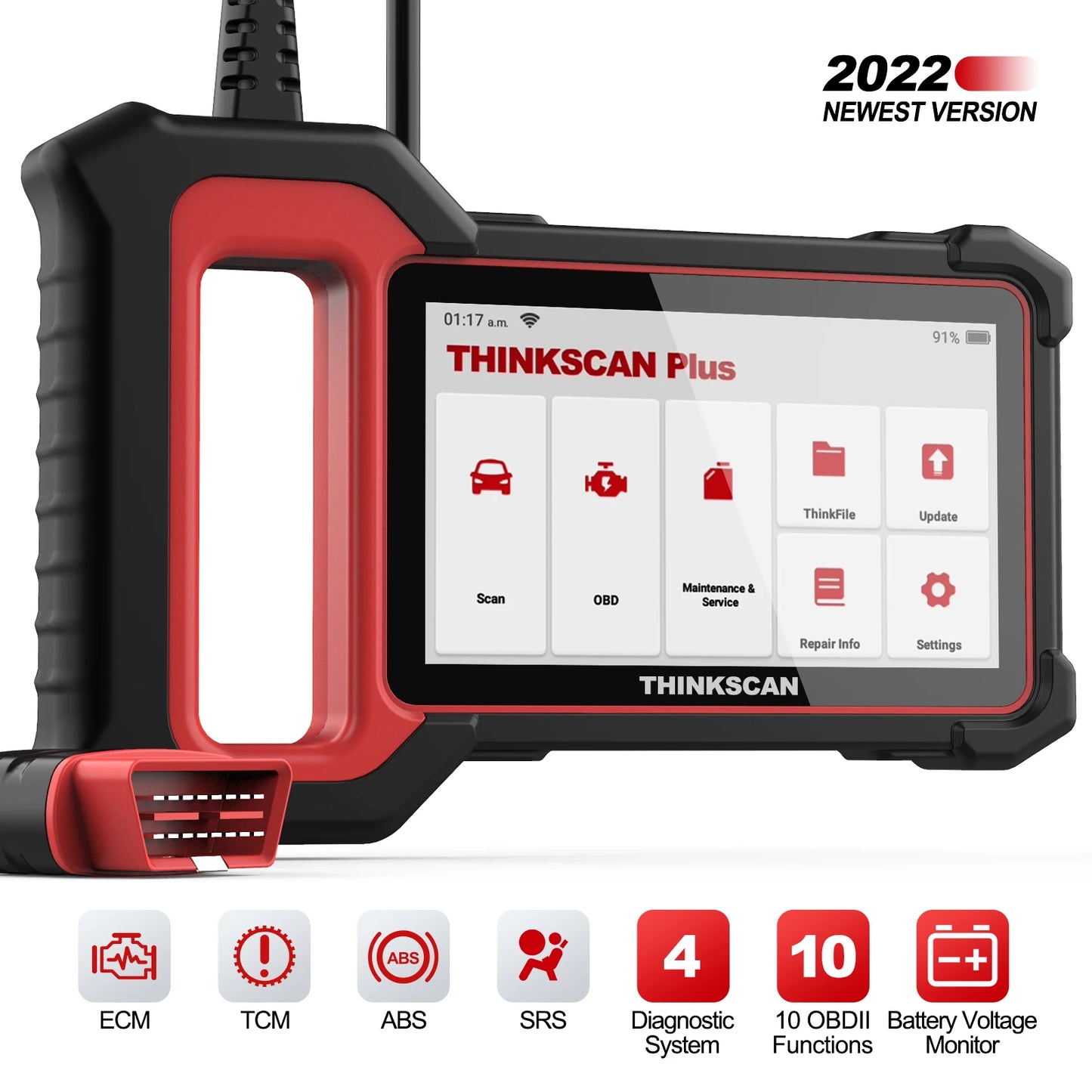 Thinkscan Plus S6 Car Code Reader & 28 Reset Functions